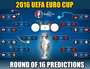 2016 UEFA Round of 16 Predictions and Odds