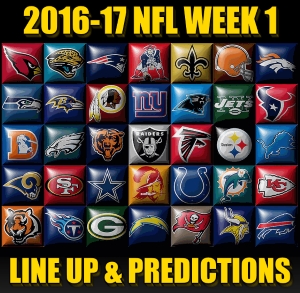 NFL Week 1 Line Up and Predictions
