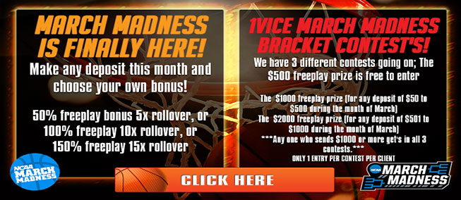 2016 March Madness Betting Promotion