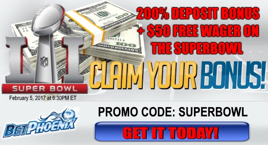 Super Bowl Sportsbook Promotion by BetPhoenix